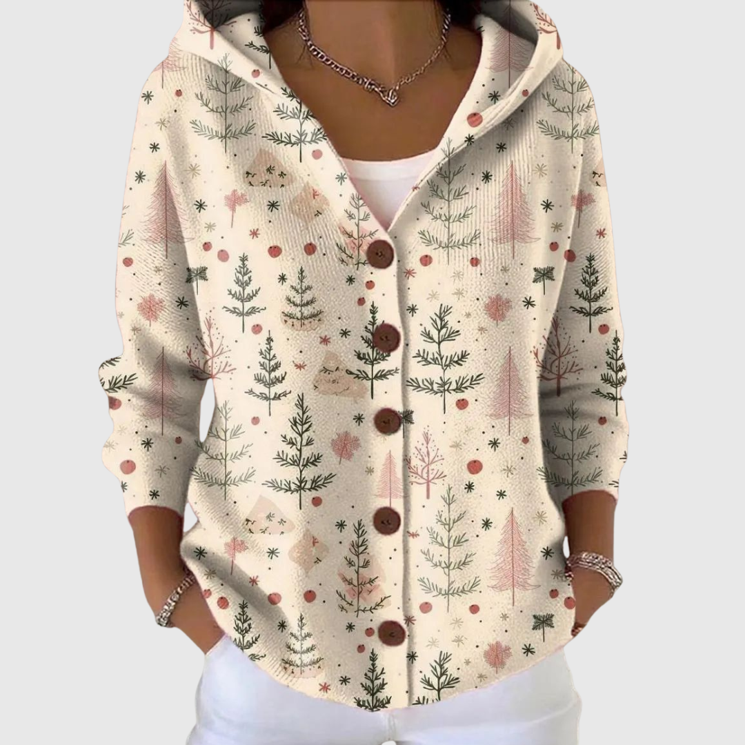 Margarita | Chaqueta de punto con capucha