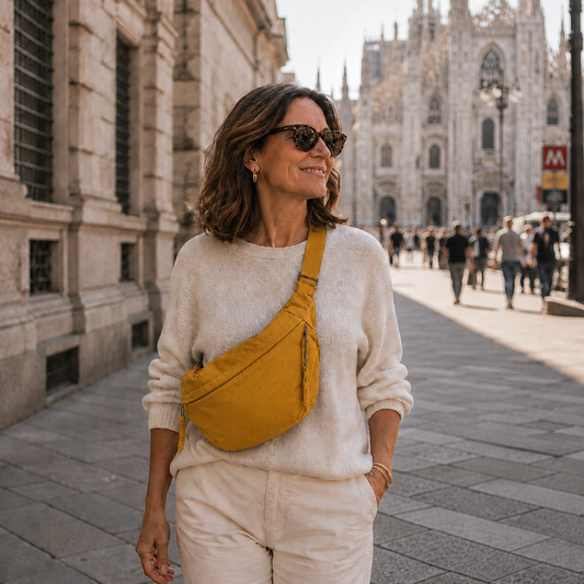 Zylores | Bolso de Hombro Ocre