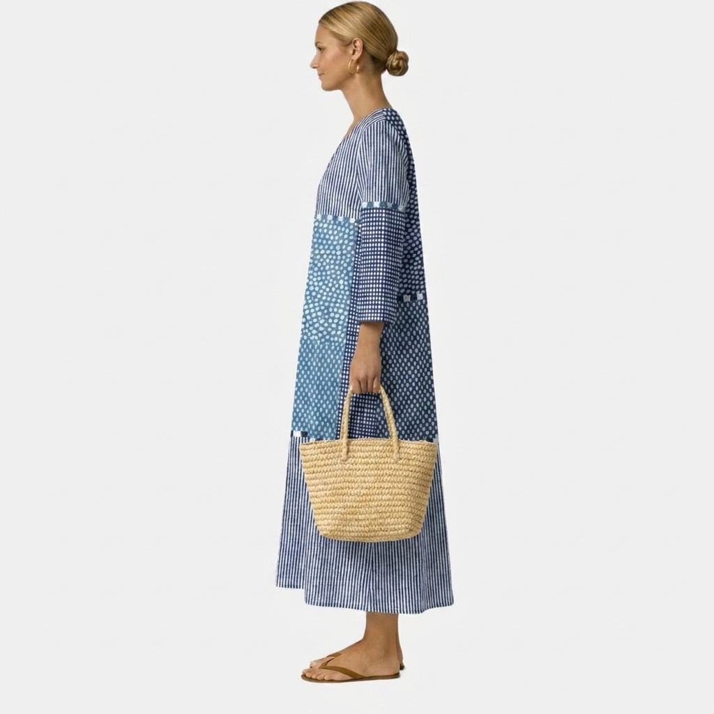 Esra™ | Floral Dress: Natural Elegance