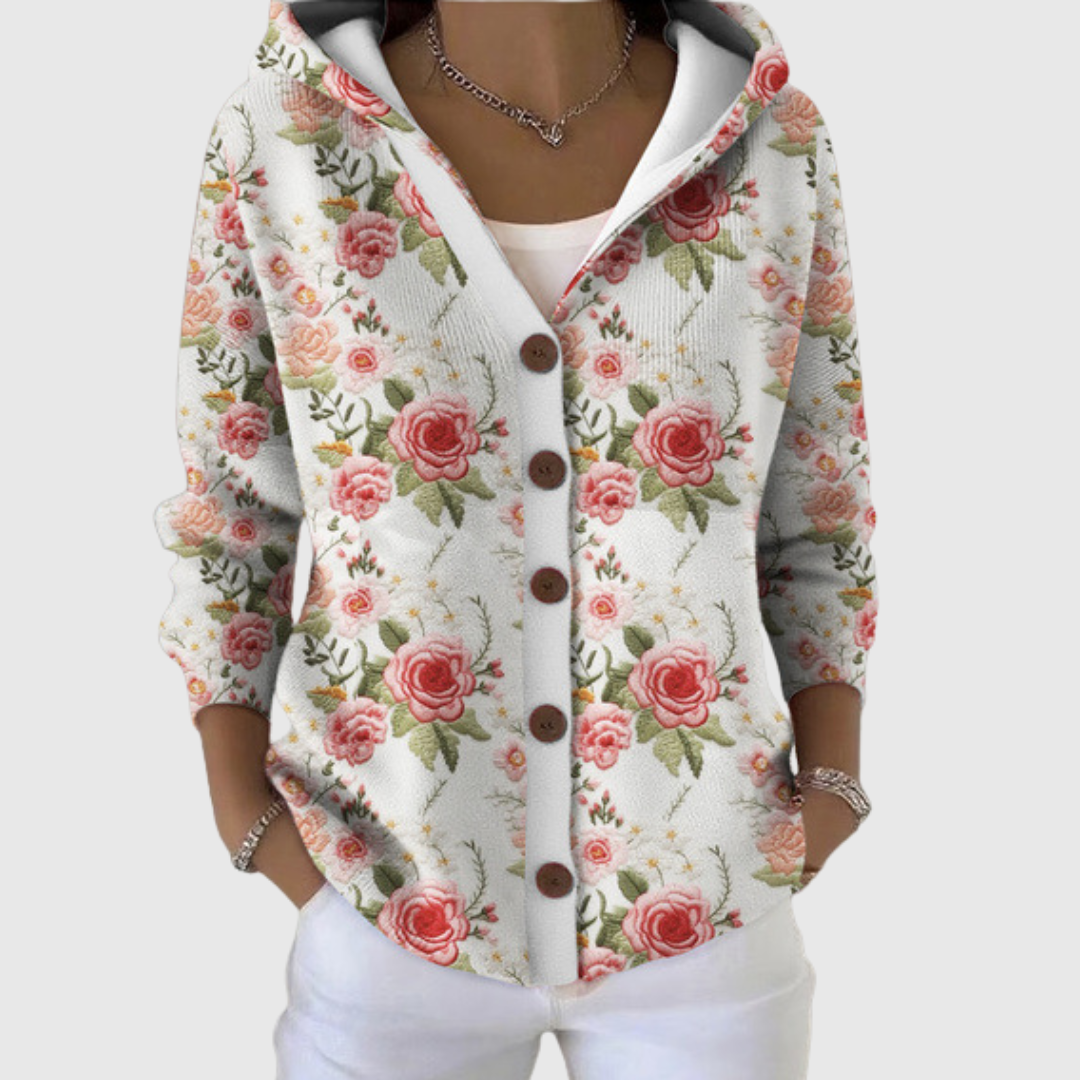 Carmen | Chaqueta de punto con capucha
