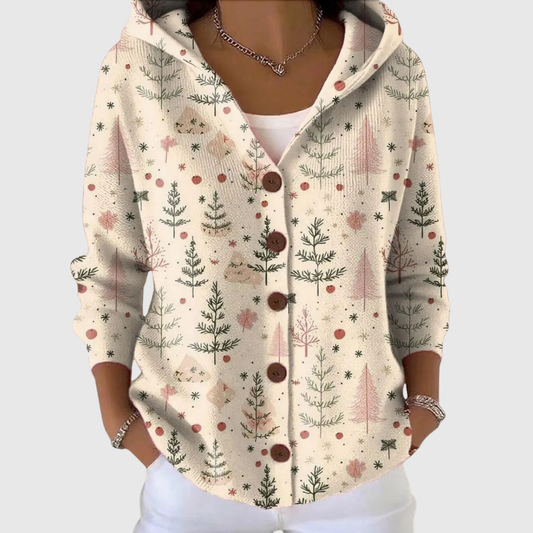 Margarita | Chaqueta de punto con capucha