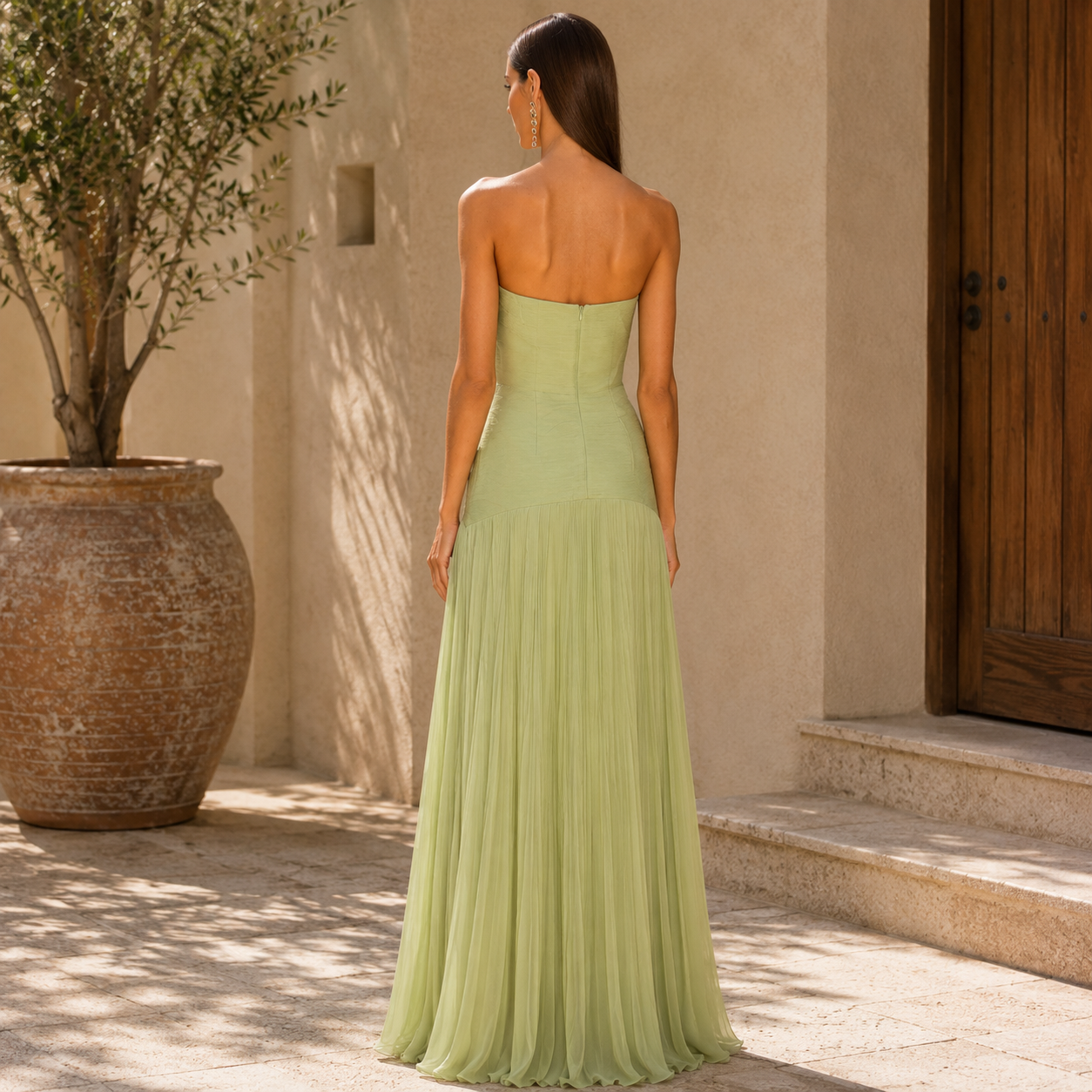 Off-the-shoulder dress