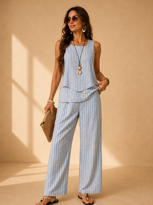 MARIVELLEA | COASTAL STRIPES SET