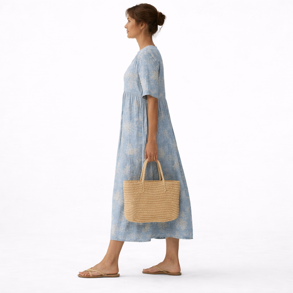 Alma™ | Elegant Lagoon Dress