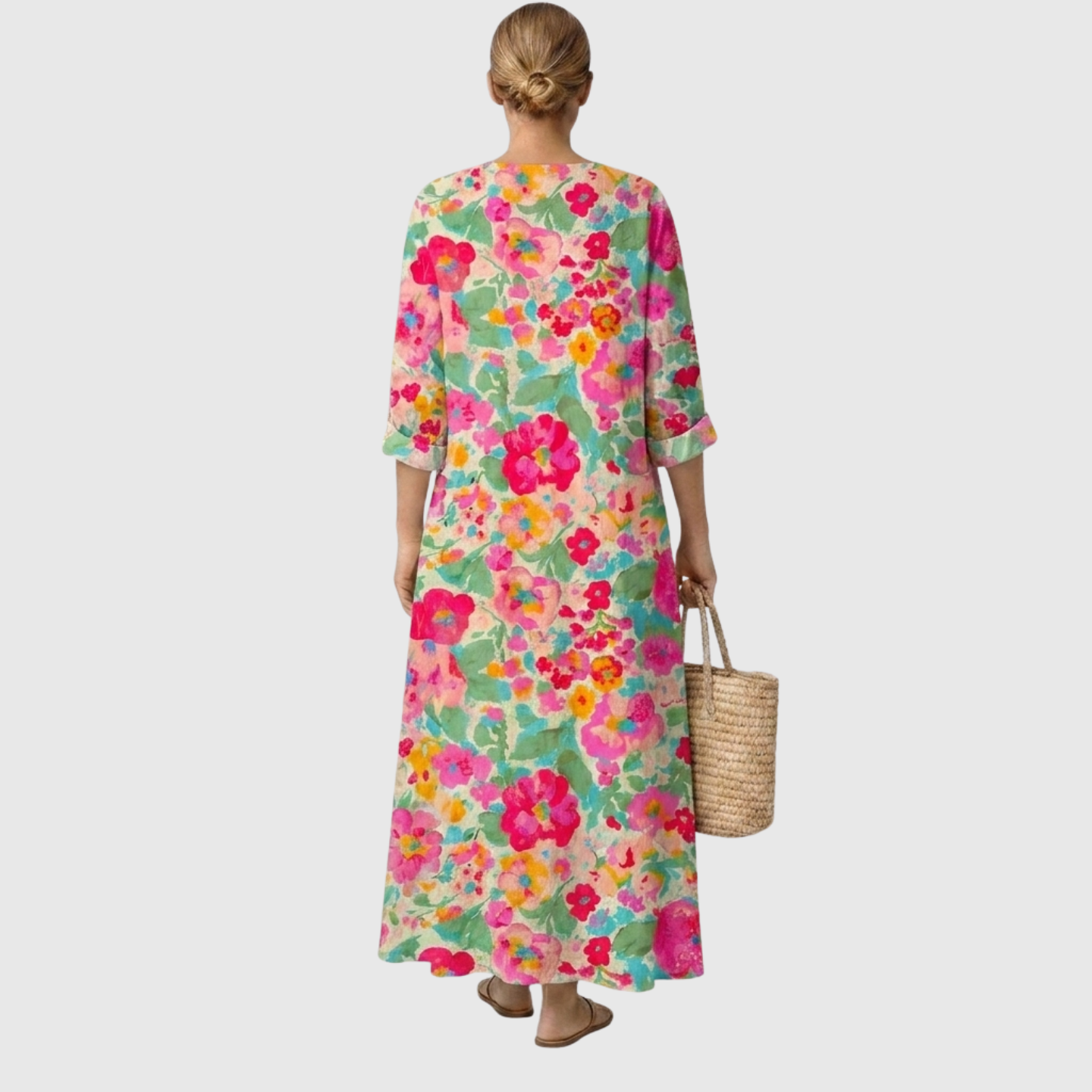 Reda™ | Floral Dress: Everyday Elegance