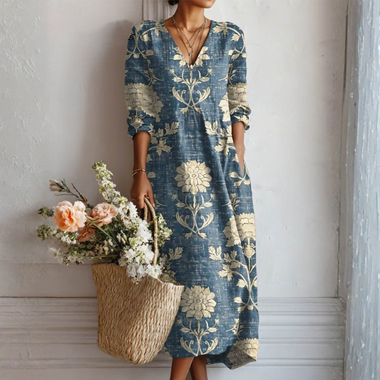 Karin™ | Comfortable Floral Dress for Everyday Wear