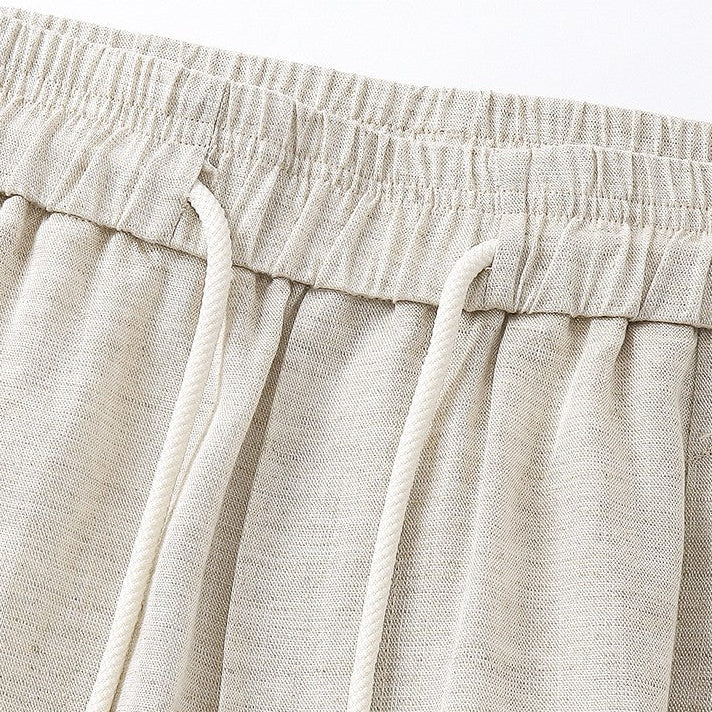 "Riviera" Casual-Style Linen Pants
