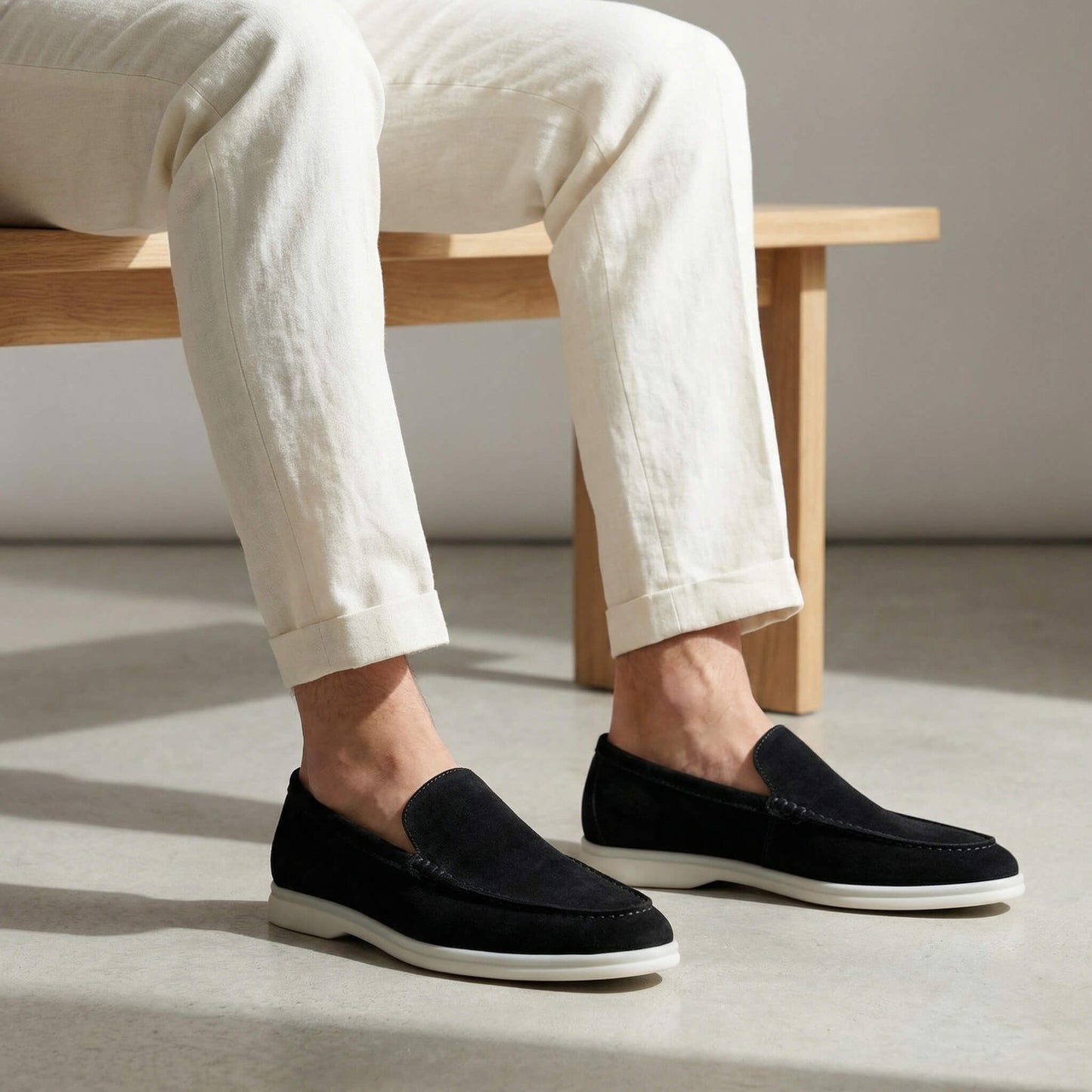 Mocasines Enzo de ante