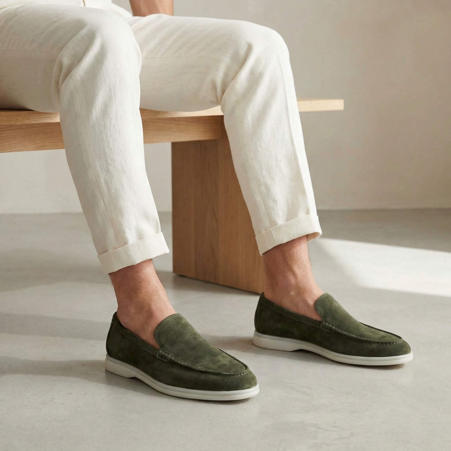 Mocasines Enzo de ante