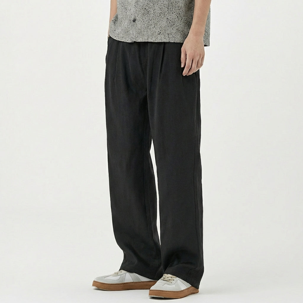 "Riviera" Casual-Style Linen Pants