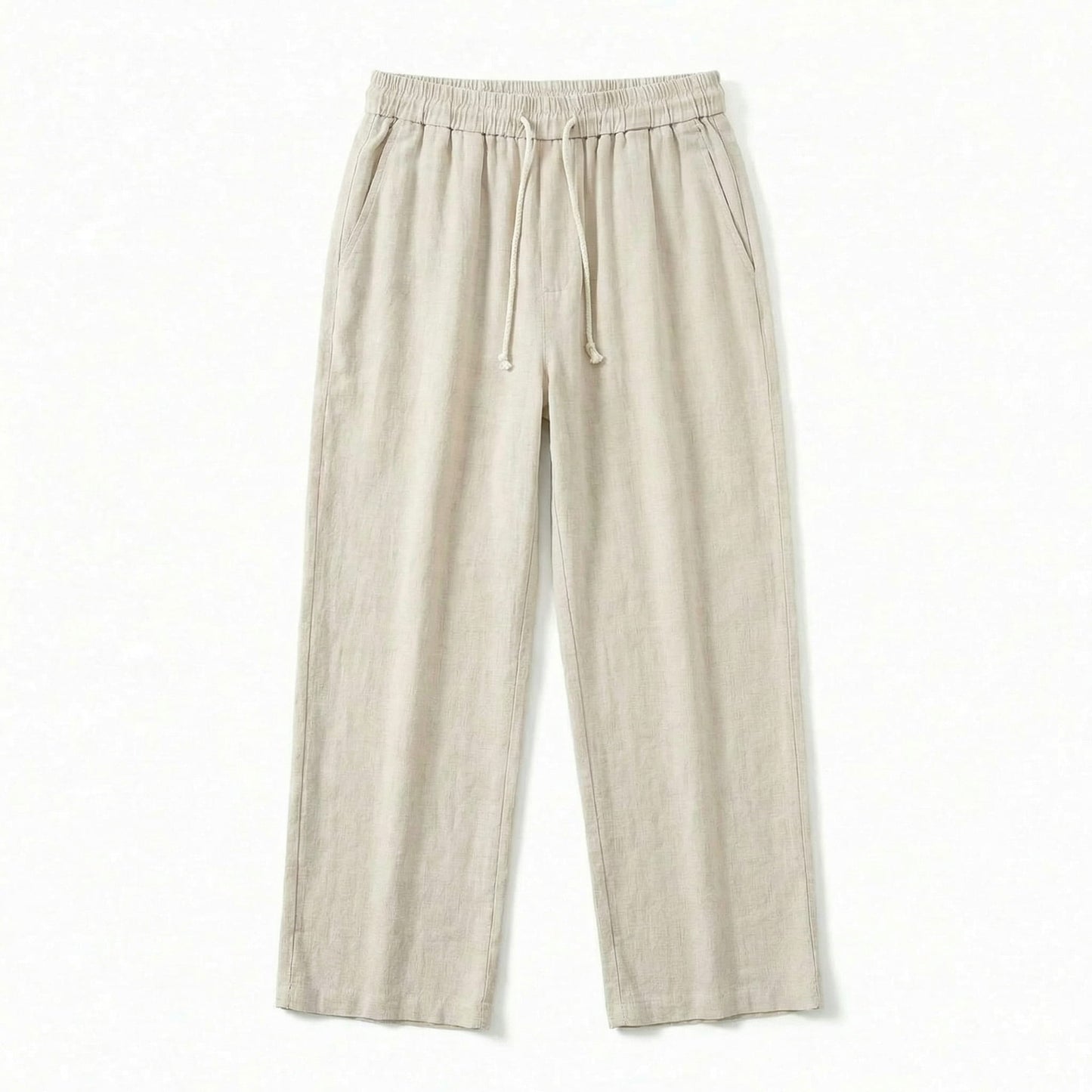 "Riviera" Casual-Style Linen Pants