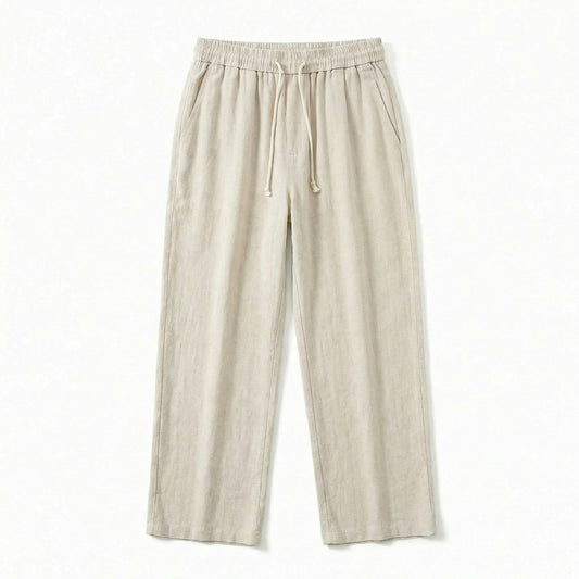 "Riviera" Casual-Style Linen Pants