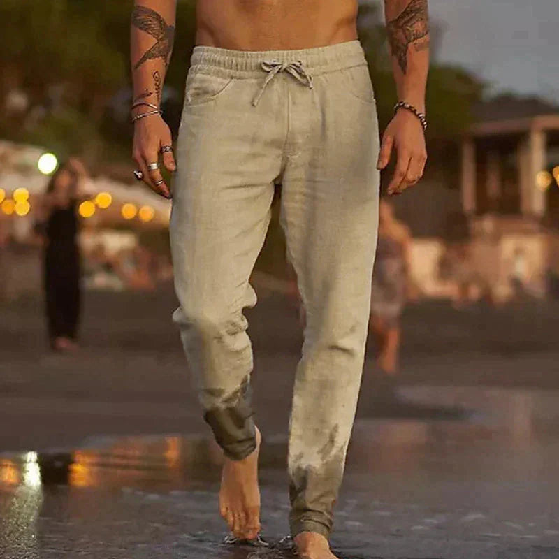 Mateo - Linen Beach Pants
