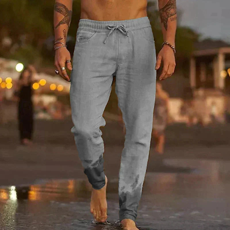 Mateo | Pantalones de Playa de Lino