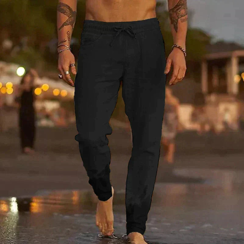 Mateo - Linen Beach Pants