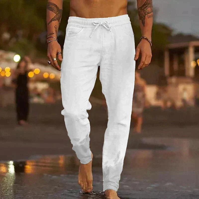Mateo - Linen Beach Pants