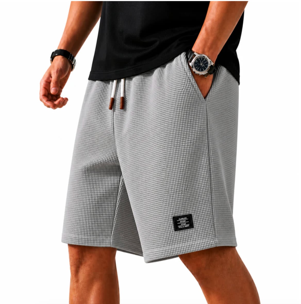 MARCO & BIANCA MILANO | CAPRI WAFFLE BERMUDA SHORTS
