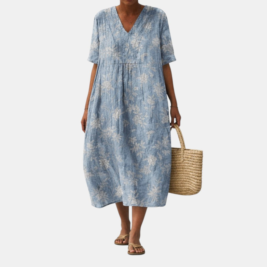 Alma™ | Elegant Lagoon Dress
