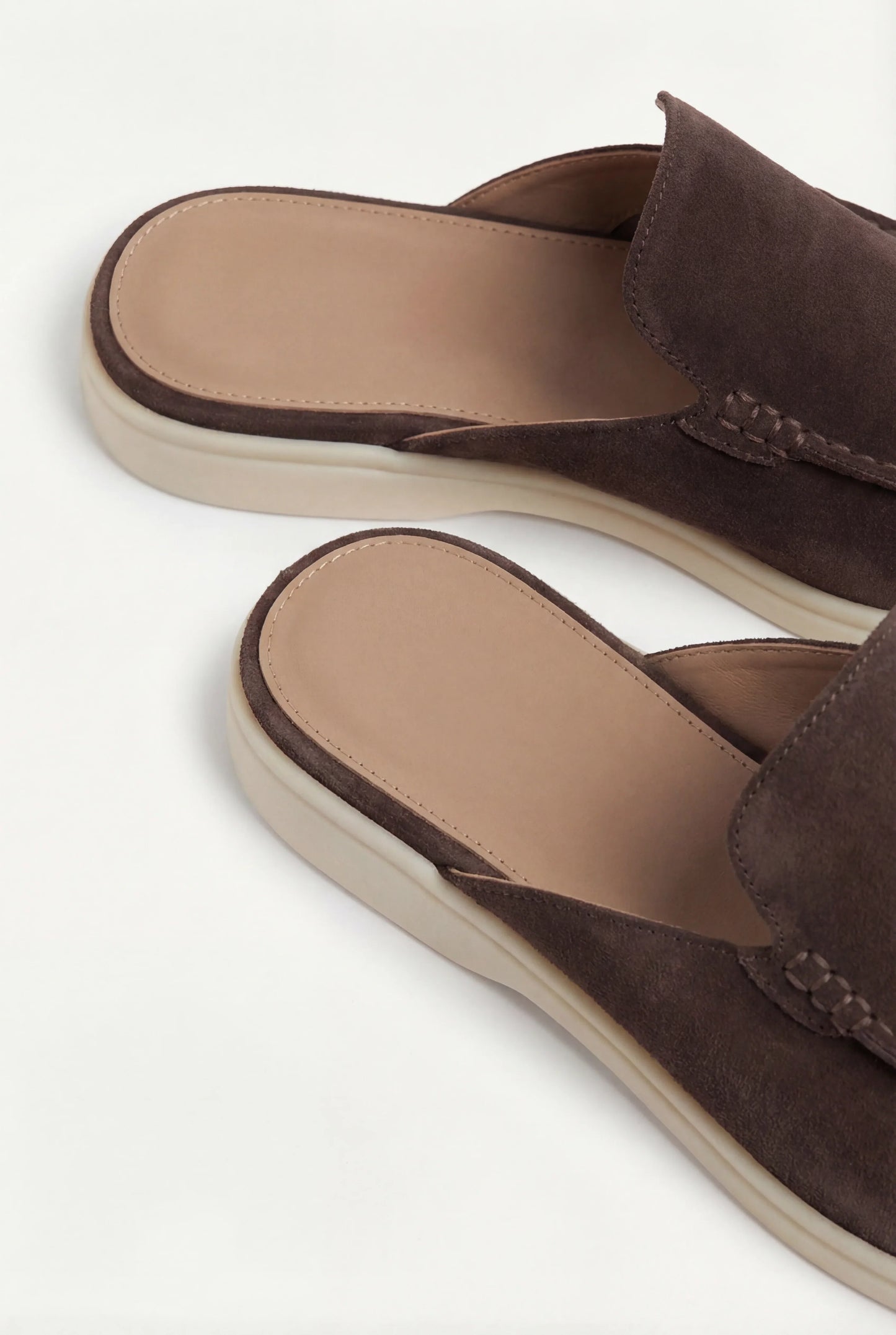 Brown Suede Boat Shoes