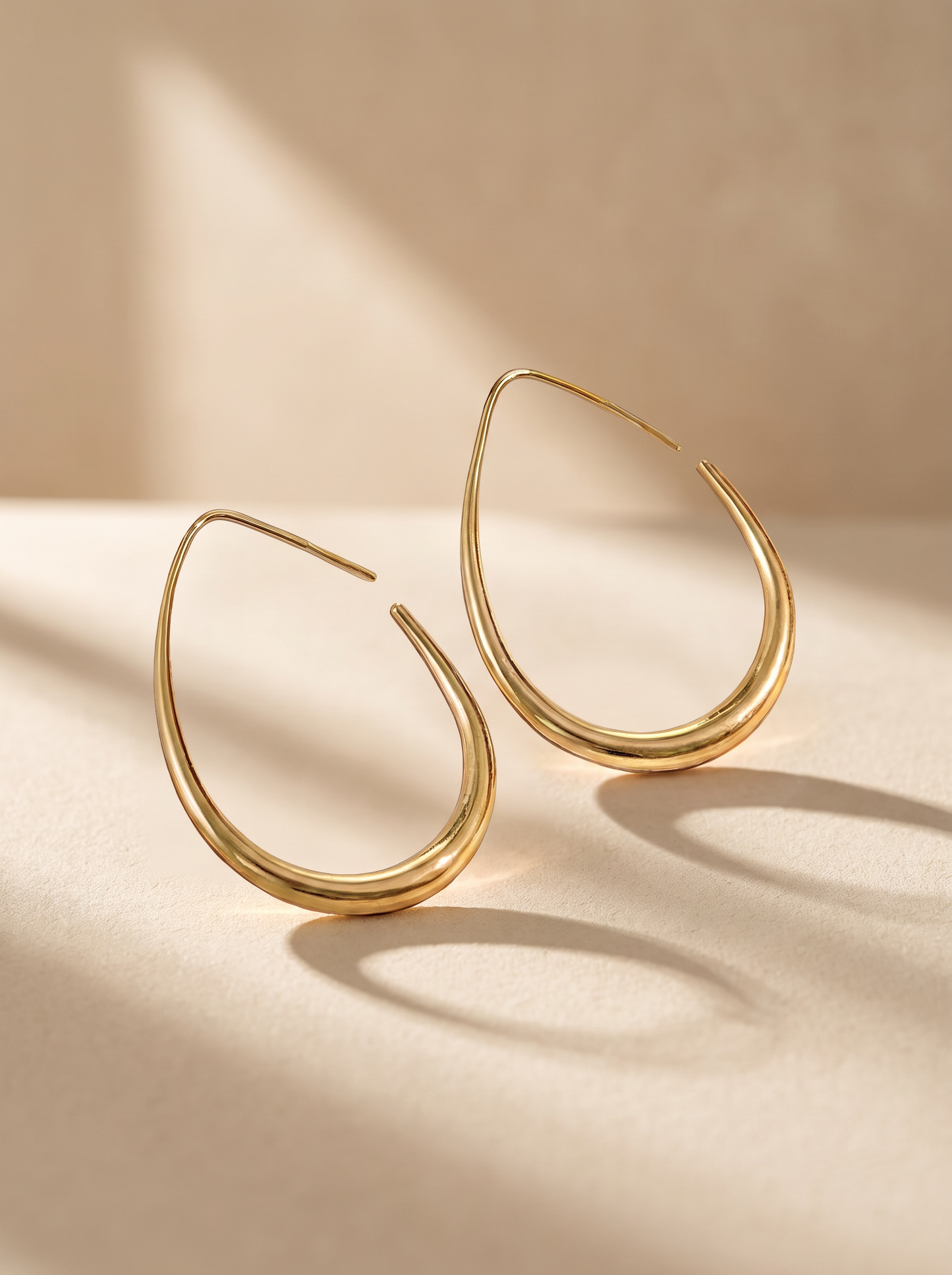 Elegant Oval Earrings