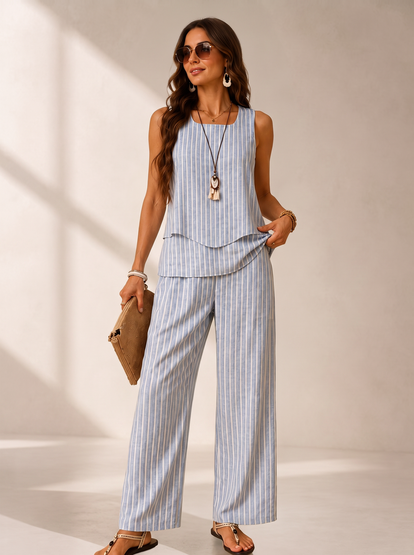 MARIVELLEA COASTAL STRIPES SET
