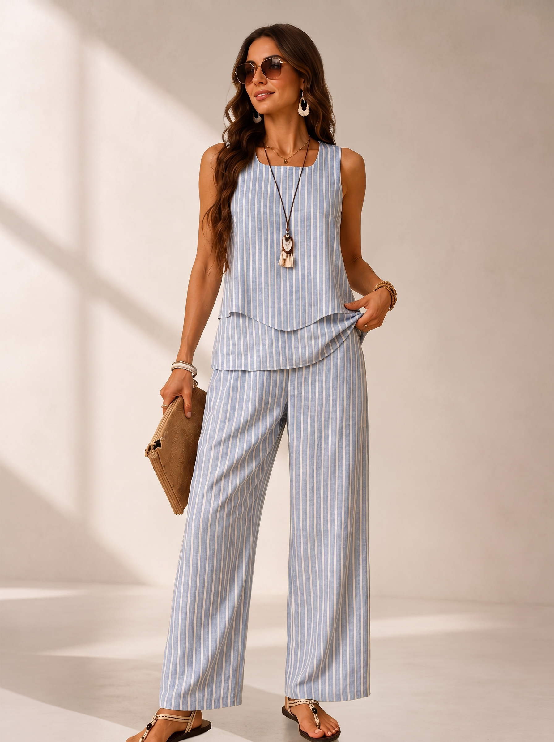 MARIVELLEA COASTAL STRIPES SET