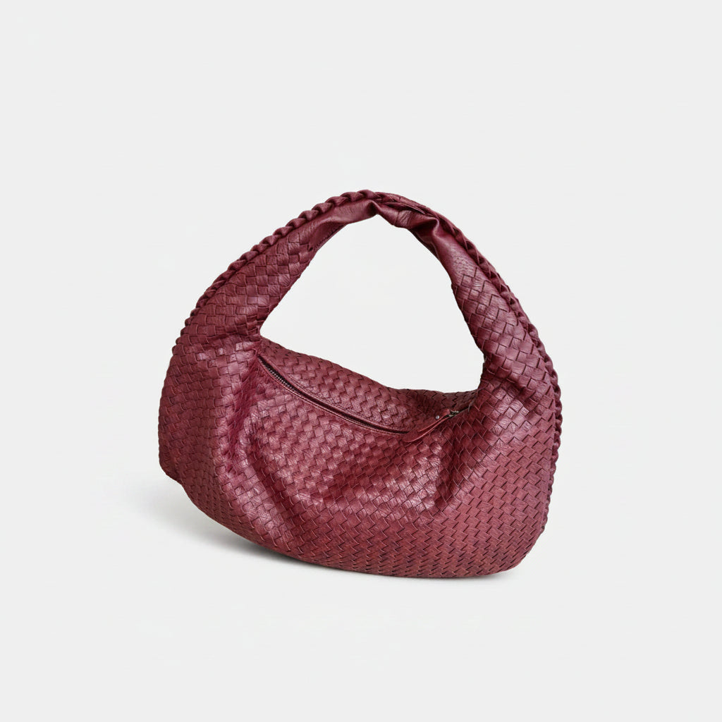 Elegant Braided Hobo Bag